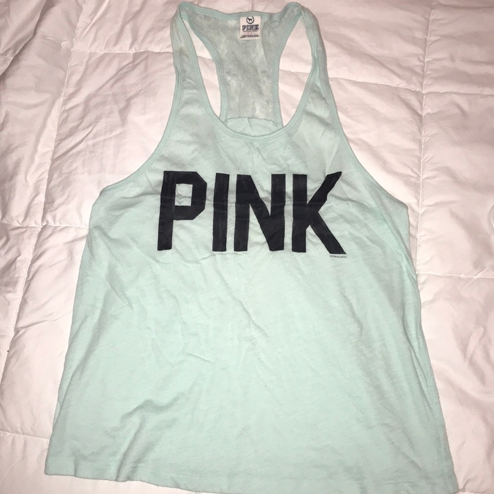 Victoria’s Secret PINK tank with lace back detail